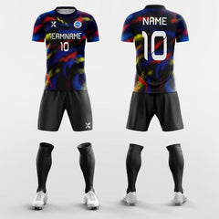 XTeamwear Soccer Uniforms Screen Print - Custom Soccer Jerseys Kit Sublimated for Youth