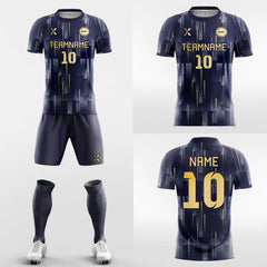 XTeamwear Soccer Uniforms Shooting Star - Custom Soccer Jerseys Kit Sublimated Design