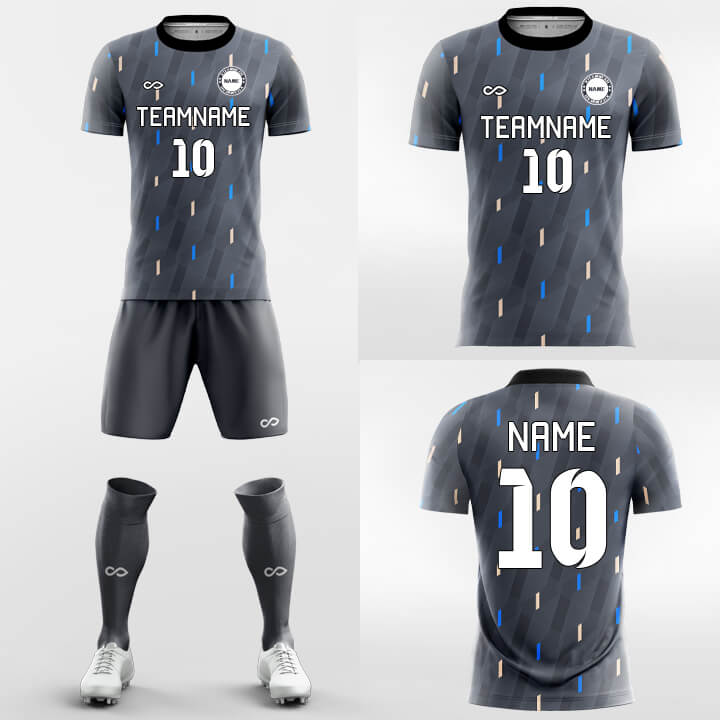 XTeamwear Soccer Uniforms Spiral - Custom Sublimation Short Sleeve Soccer Kits