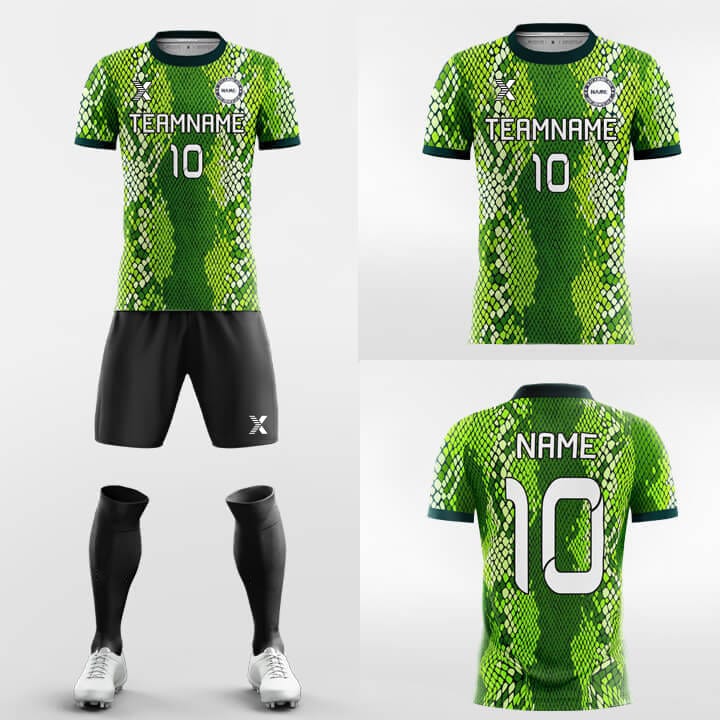 XTeamwear Soccer Uniforms Squama - Custom Sublimation Short Sleeve Soccer Kits