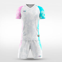 XTeamwear Soccer Uniforms Sun and Moon Shining Together (Three Generations) - Custom Soccer Jerseys Kit Sublimated for Team（Special Offer）
