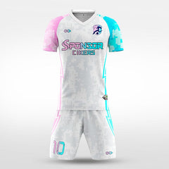XTeamwear Soccer Uniforms Sun and Moon Shining Together (Three Generations) - Custom Soccer Jerseys Kit Sublimated for Team（Special Offer）