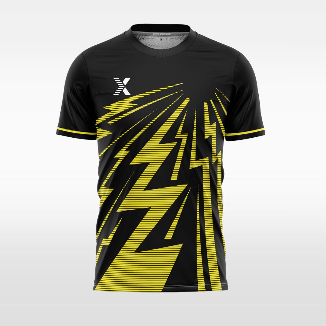 XTeamwear Soccer Uniforms Ten Thousand Thunderbolts- Custom Design Soccer Jersey for Men Sublimation