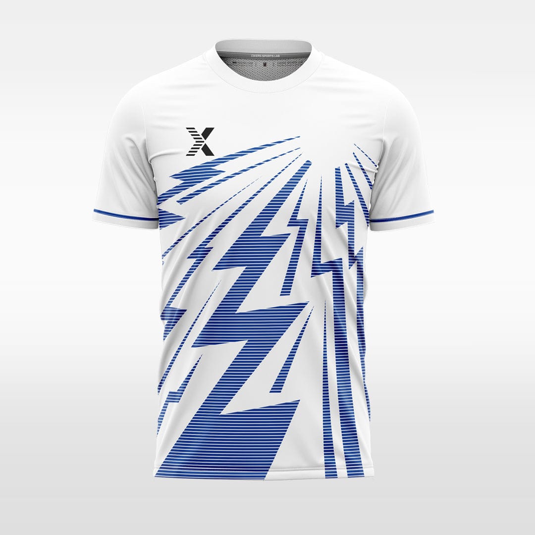 XTeamwear Soccer Uniforms Ten Thousand Thunderbolts- Custom Design Soccer Jersey for Men Sublimation