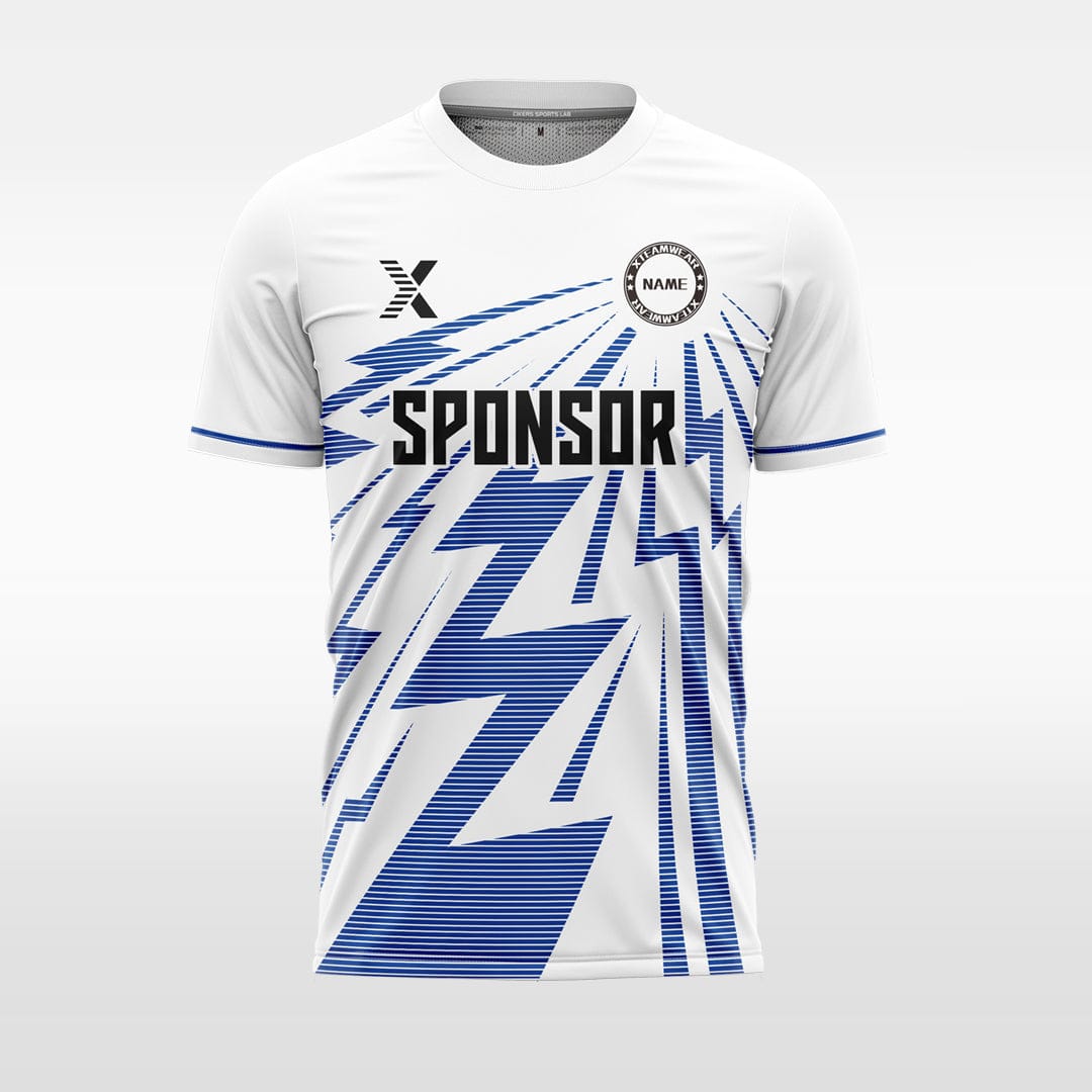 XTeamwear Soccer Uniforms Ten Thousand Thunderbolts- Custom Design Soccer Jersey for Men Sublimation