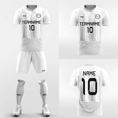 XTeamwear Soccer Uniforms Tetris - Sublimated Design Custom Soccer Jerseys Set