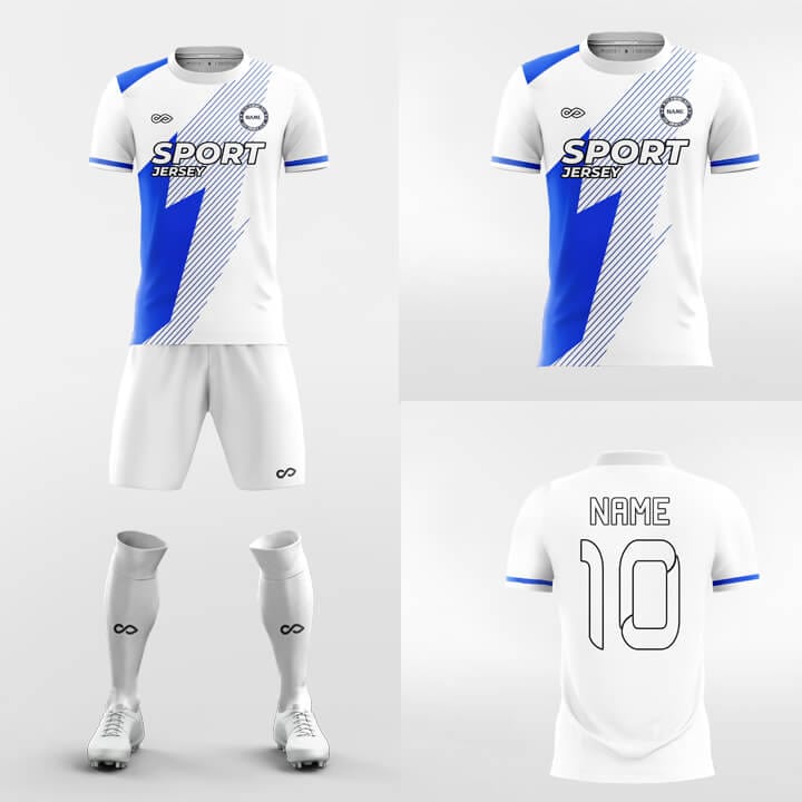 XTeamwear Soccer Uniforms The Flash - Custom Soccer Jerseys Kit Sublimated for Club FT260315S