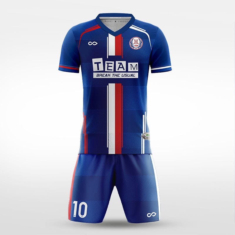XTeamwear Soccer Uniforms The Peerless Generation(Three Generations) - Custom Soccer Jerseys Kit Sublimated for Team（Special Offer）
