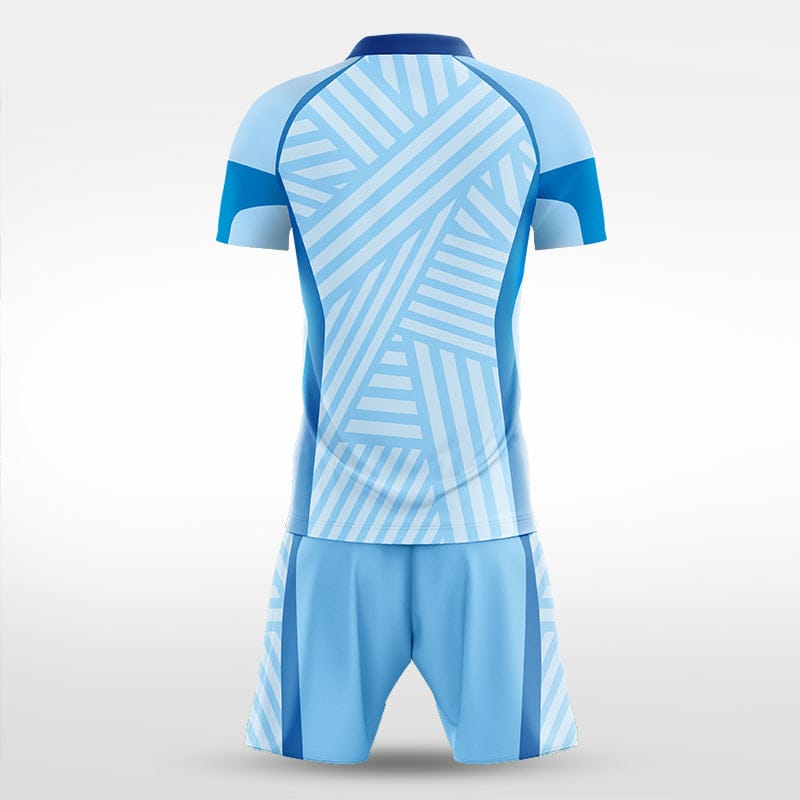 XTeamwear Soccer Uniforms Through the clouds - Custom Soccer Jerseys Kit Sublimated for Team - WS204GCCY3