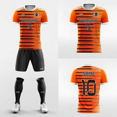XTeamwear Soccer Uniforms Tiger Roar- Custom Soccer Jerseys Kit Sublimation for Club
