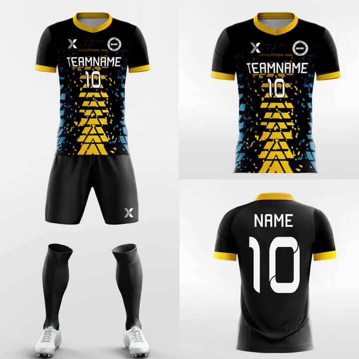 XTeamwear Soccer Uniforms Track - Custom Soccer Jerseys Kit Sublimated Design