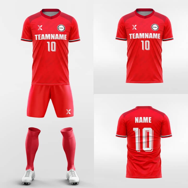XTeamwear Soccer Uniforms Transcend-Custom Soccer Jerseys Kit Sublimated Design