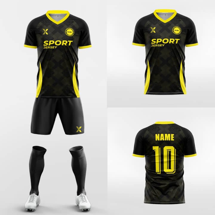 XTeamwear Soccer Uniforms Trim-Custom Soccer Jerseys Kit Sublimated Design