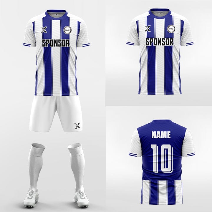 XTeamwear Soccer Uniforms Tuxedo - Custom Soccer Jerseys Kit Sublimated for Team