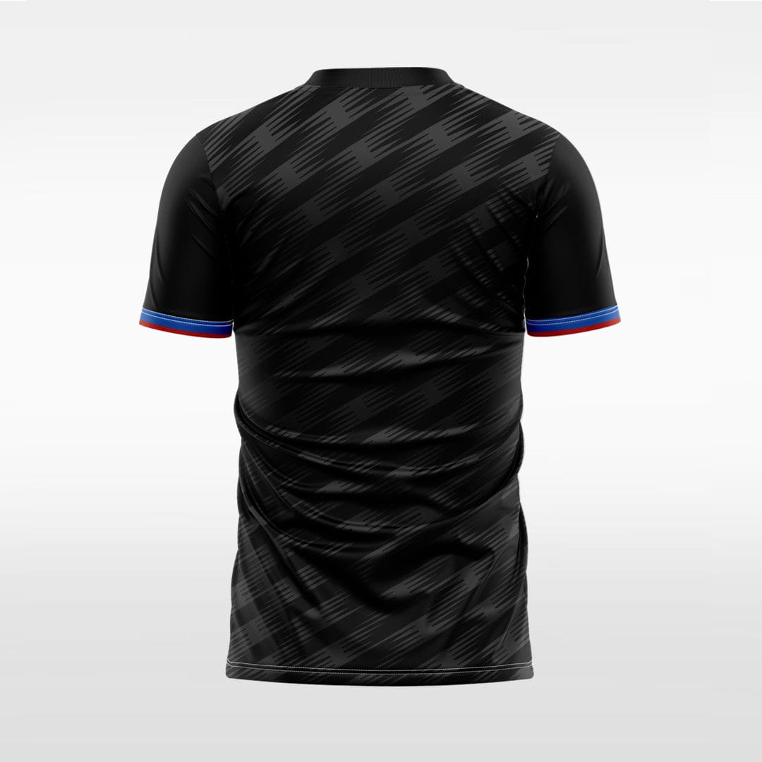 XTeamwear Soccer Uniforms Two-color centered vertical color - Custom Design Soccer Jersey for Men Sublimation