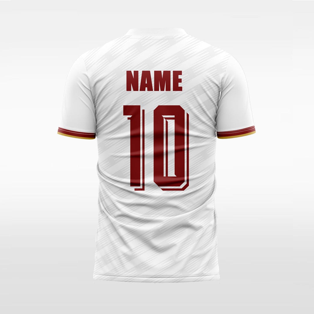 XTeamwear Soccer Uniforms Two-color centered vertical color - Custom Design Soccer Jersey for Men Sublimation