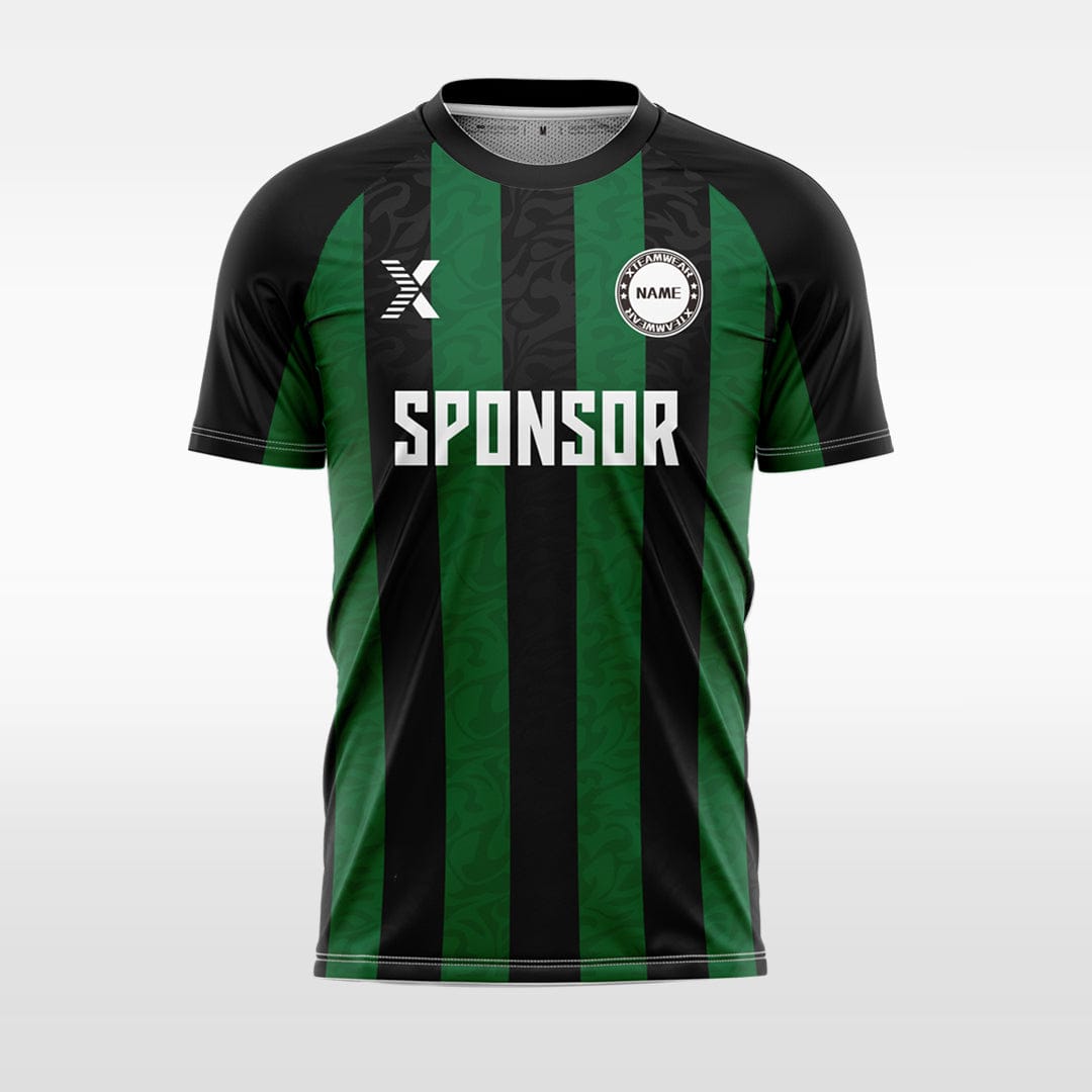 XTeamwear Soccer Uniforms Vertical flat line - Custom Soccer Jerseys Kit Sublimated for Team