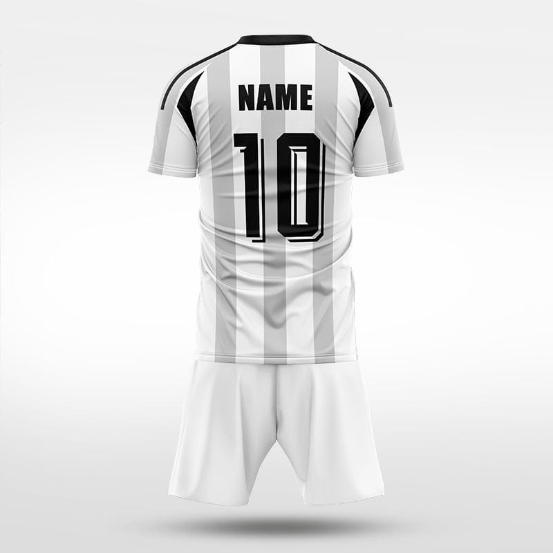 XTeamwear Soccer Uniforms Vertical Ridge - Custom Soccer Jerseys Kit Sublimated for Team - WS204GCZL3