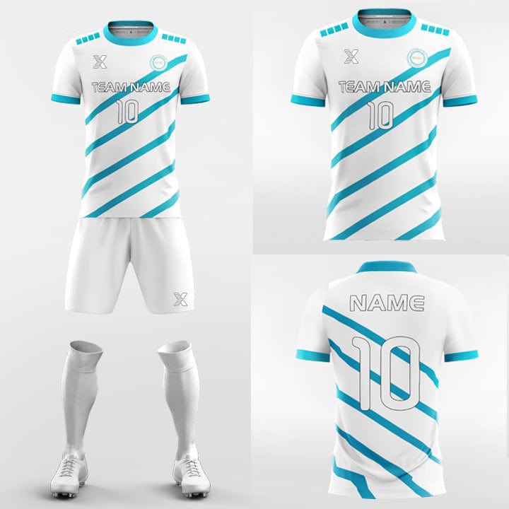 XTeamwear Soccer Uniforms Vintage - Custom Soccer Jerseys Kit Sublimated for Men