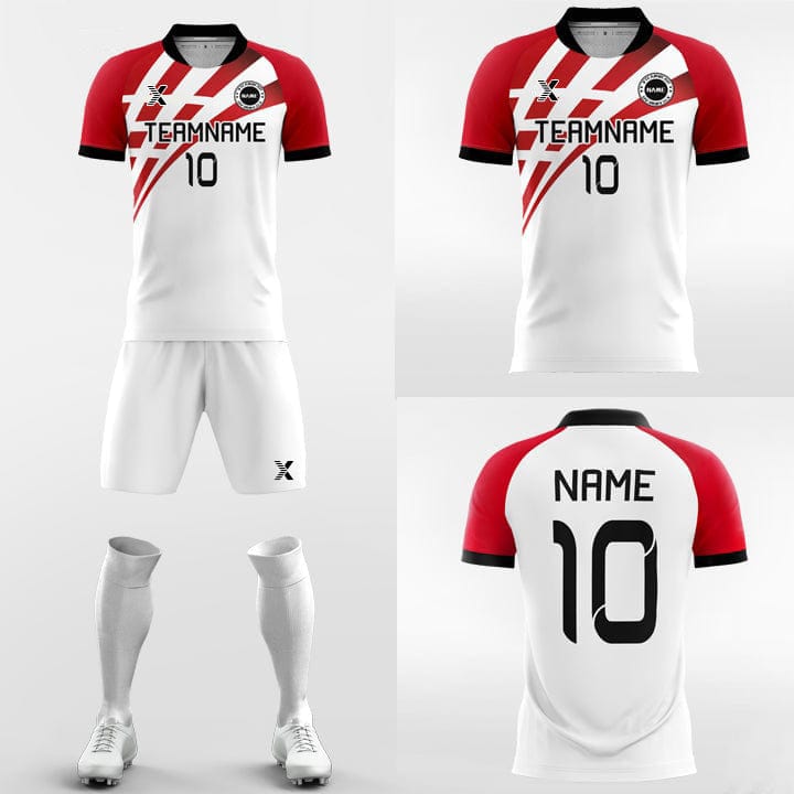 XTeamwear Soccer Uniforms Vintage - Custom Soccer Jerseys Kit Sublimated for School