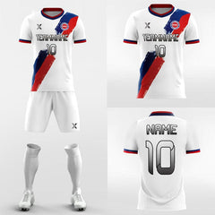 XTeamwear Soccer Uniforms Vintage Honor - Custom Soccer Jerseys Kit Sublimated for League