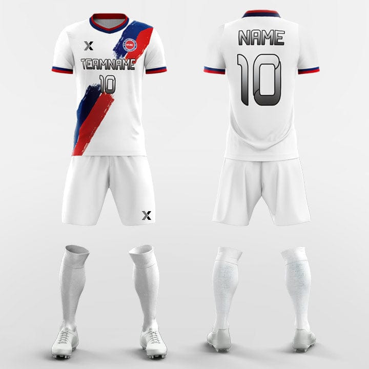 XTeamwear Soccer Uniforms Vintage Honor - Custom Soccer Jerseys Kit Sublimated for League