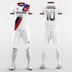 XTeamwear Soccer Uniforms Vintage Honor - Custom Soccer Jerseys Kit Sublimated for League