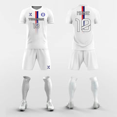 XTeamwear Soccer Uniforms Virtual Tie - Custom Soccer Jerseys Kit Sublimated for Academy