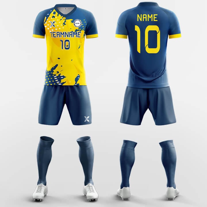 XTeamwear Soccer Uniforms Warm Light - Custom Soccer Jerseys Kit Sublimated Design