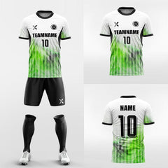 XTeamwear Soccer Uniforms Water flows without form - Custom Soccer Jerseys Kit Sublimated for Team