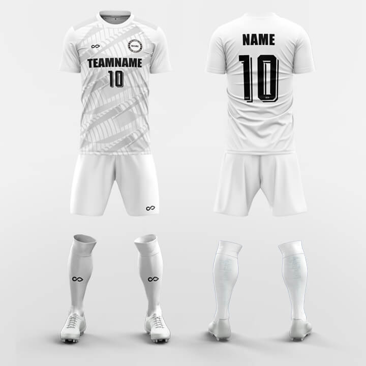 XTeamwear Soccer Uniforms White / S Aeolus - Custom Soccer Jerseys Kit Sublimated Design