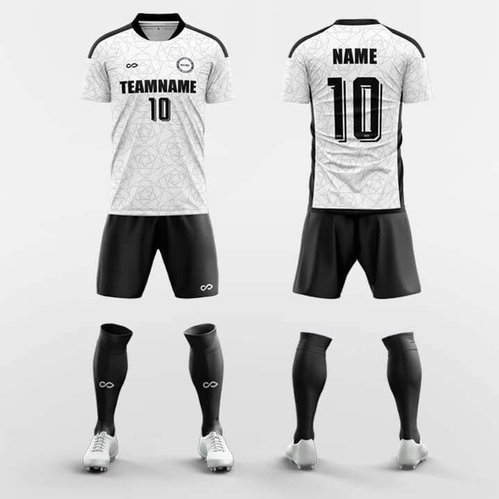 XTeamwear Soccer Uniforms White / S Almond - Custom Soccer Jerseys Kit Sublimated Design