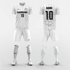 XTeamwear Soccer Uniforms White / S Appease - Custom Soccer Jerseys Kit Sublimated Design