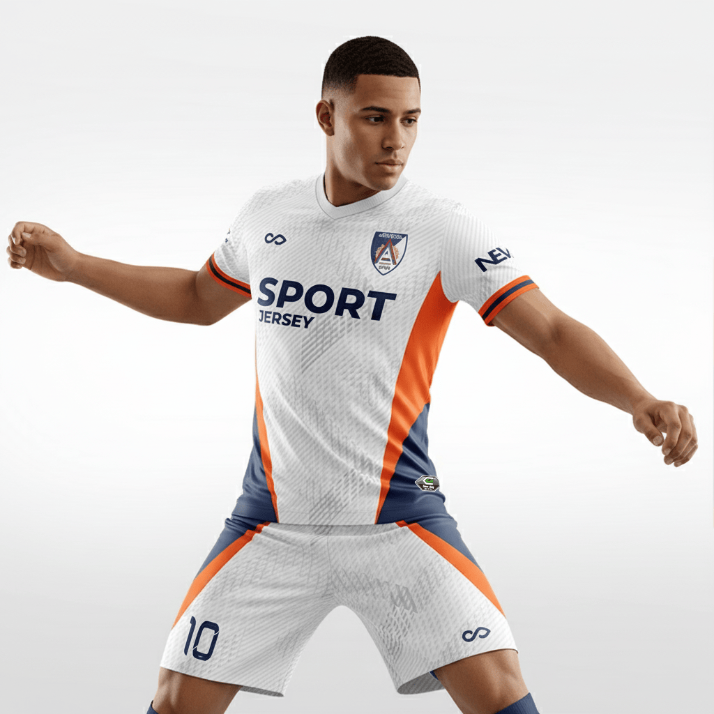 XTeamwear Soccer Uniforms white / S Armor of Radiant Light (Three Generations) - Custom Soccer Jerseys Kit Sublimated for Team（Special Offer）