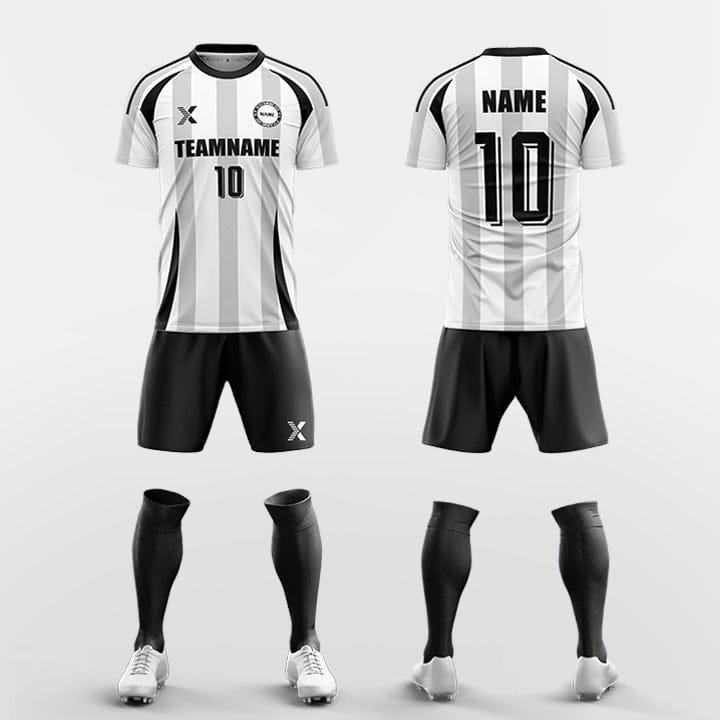 XTeamwear Soccer Uniforms white / S fangs - Custom Soccer Jerseys Kit Sublimated for Team