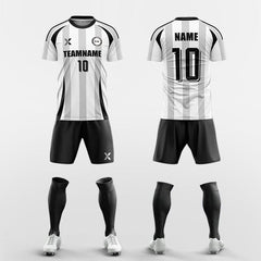 XTeamwear Soccer Uniforms white / S fangs - Custom Soccer Jerseys Kit Sublimated for Team