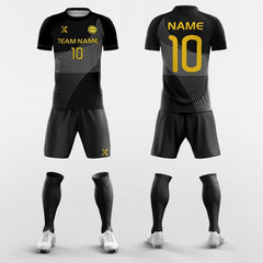 XTeamwear Soccer Uniforms White / S Moire Pattern - Custom Soccer Jerseys Kit Sublimated for League