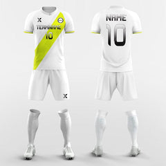 XTeamwear Soccer Uniforms White / S Neon Honor - Custom Soccer Jerseys Kit Sublimated for League