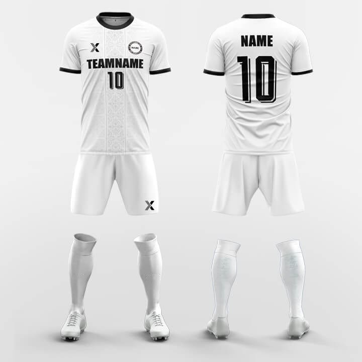 XTeamwear Soccer Uniforms White / S Pigment - Custom Soccer Jerseys Kit Sublimated Design
