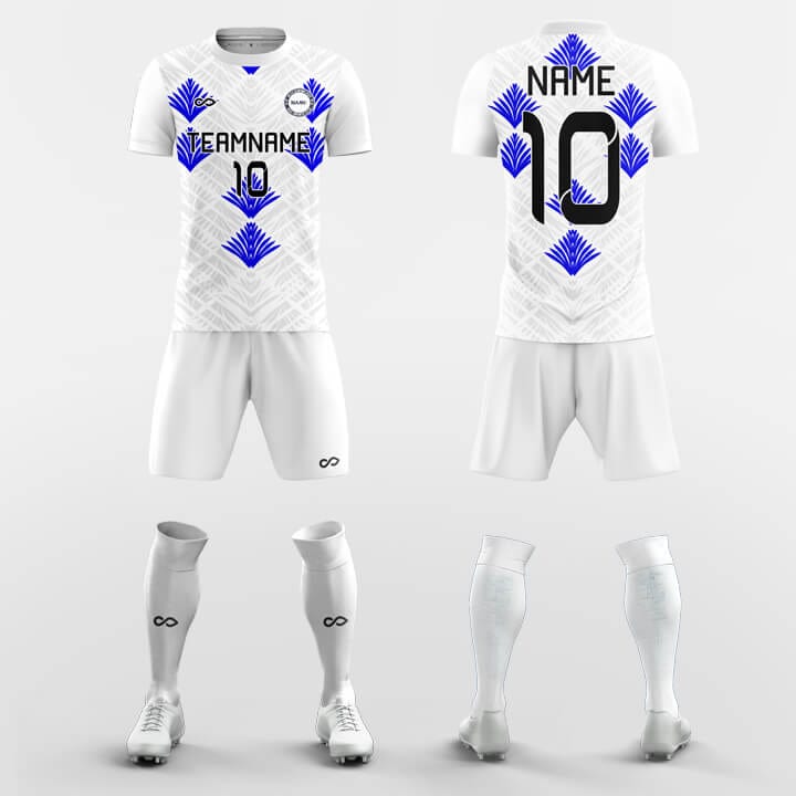 XTeamwear Soccer Uniforms White / S Poker - Custom Soccer Jerseys Kit Sublimated for Club FT260127S