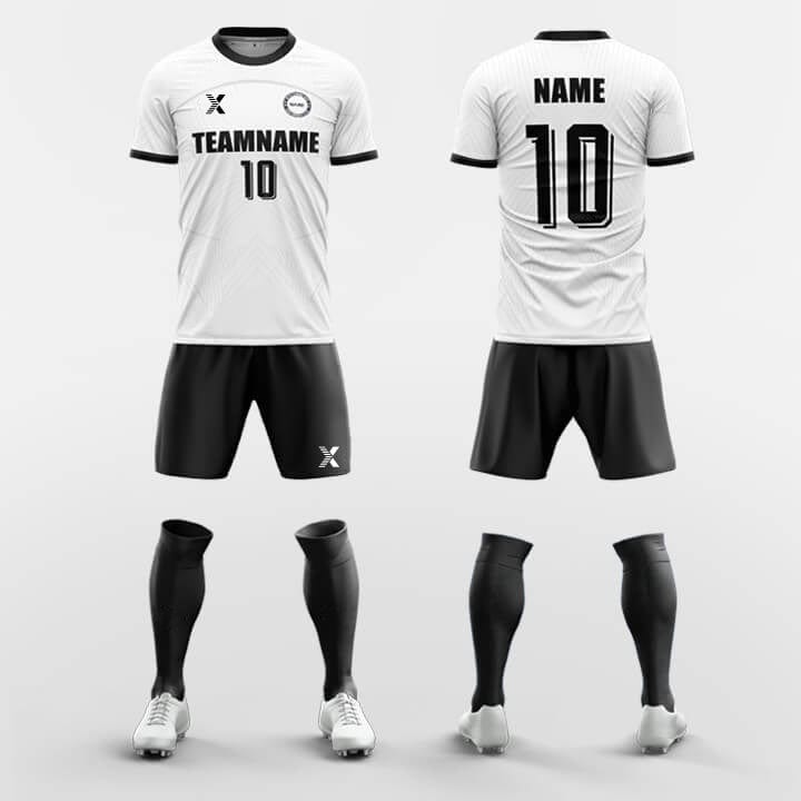 XTeamwear Soccer Uniforms White / S Refine - Custom Soccer Jerseys Kit Sublimated Design