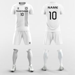 XTeamwear Soccer Uniforms White / S Retro Ribbon - Custom Soccer Jerseys Kit Sublimated for Club