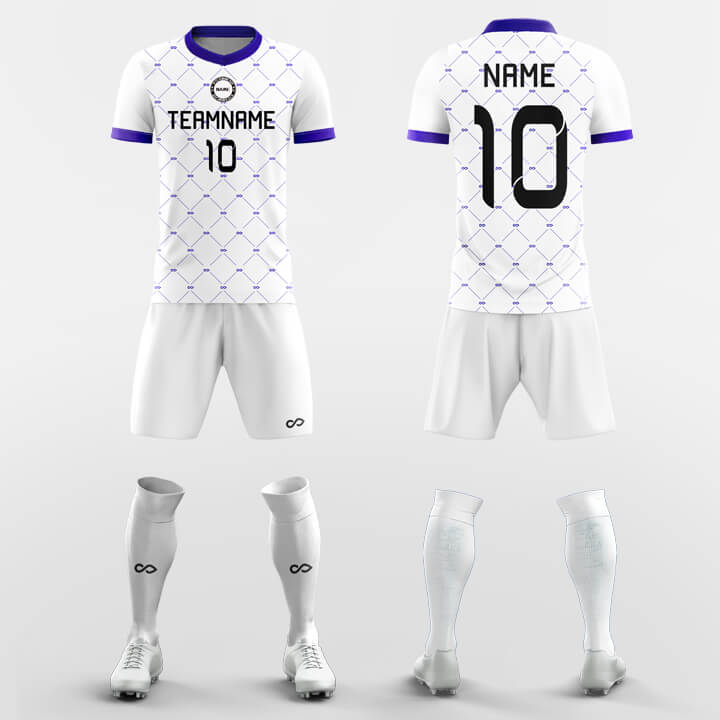XTeamwear Soccer Uniforms White / S Web - Custom Soccer Jerseys Kit Sublimated for Team FT260326S