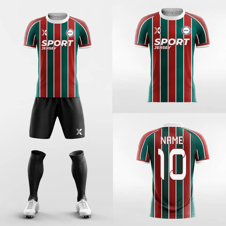 XTeamwear Soccer Uniforms Wreath- Custom Soccer Jerseys Kit Sublimated Design