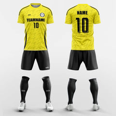 XTeamwear Soccer Uniforms Yellow / S Air-Custom Soccer Jerseys Kit Sublimated Design