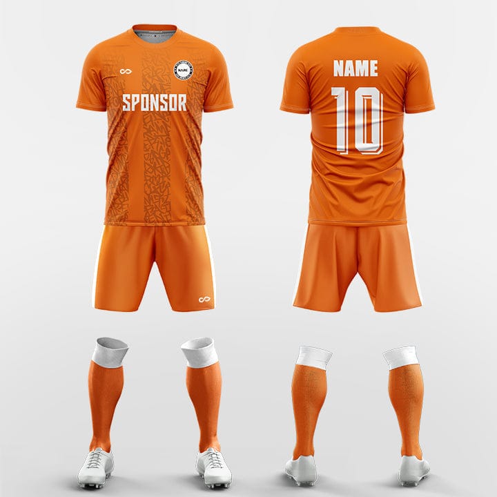 XTeamwear Soccer Uniforms yellow / S Disorder - Custom Soccer Jerseys Kit Sublimated for Team