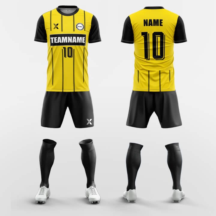XTeamwear Soccer Uniforms Yellow / S Harry-Custom Soccer Jerseys Kit Sublimated Design