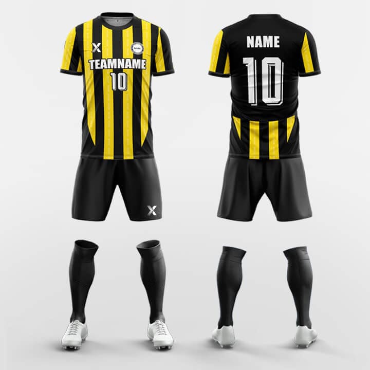 XTeamwear Soccer Uniforms Yellow / S Intact - Custom Soccer Jerseys Kit Sublimated Design