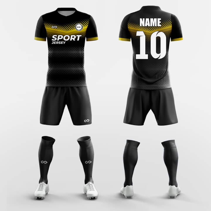 XTeamwear Soccer Uniforms Yellow / S Mars - Custom Soccer Jerseys Kit Sublimated for Team FT260128S