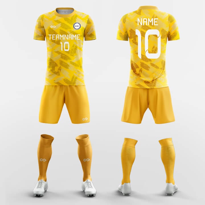 XTeamwear Soccer Uniforms Yellow / S Oceanline - Custom Soccer Jerseys Kit Sublimated for Club FT260119S